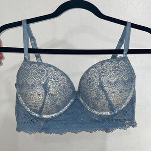 Jessica Simpson Baby Blue Lace Bra/Bralette